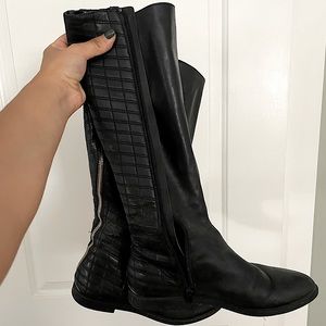Calvin Klein leather boots